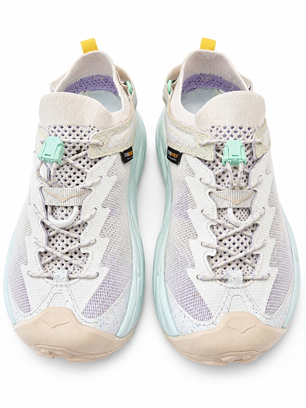 Hoka One One Women's Lavender, Mint & Beige  Sneakers